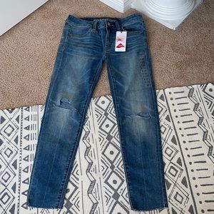 Brand new American eagle crop jeans